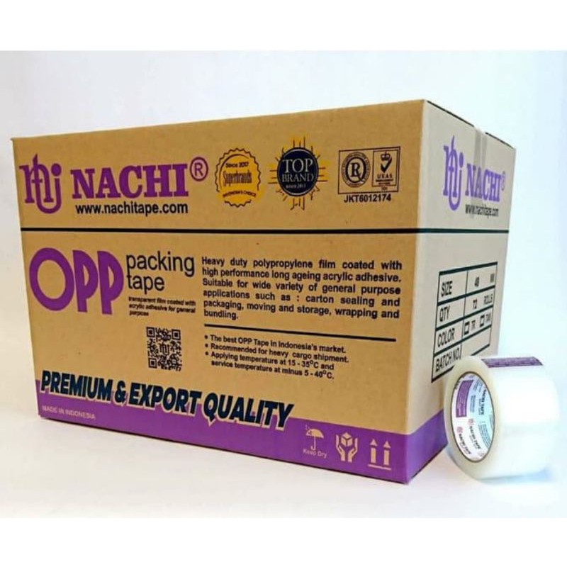 

Lakban nachi 100 yard 48 mm 1 dus