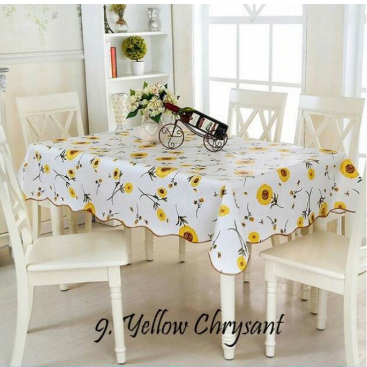 TEBAL BIG MEDIUM Taplak Meja Makan Ruang Tamu Anti Air Set TEBAL BIG MEDIUM Taplak Meja Makan Ruang Tamu Anti Air Set