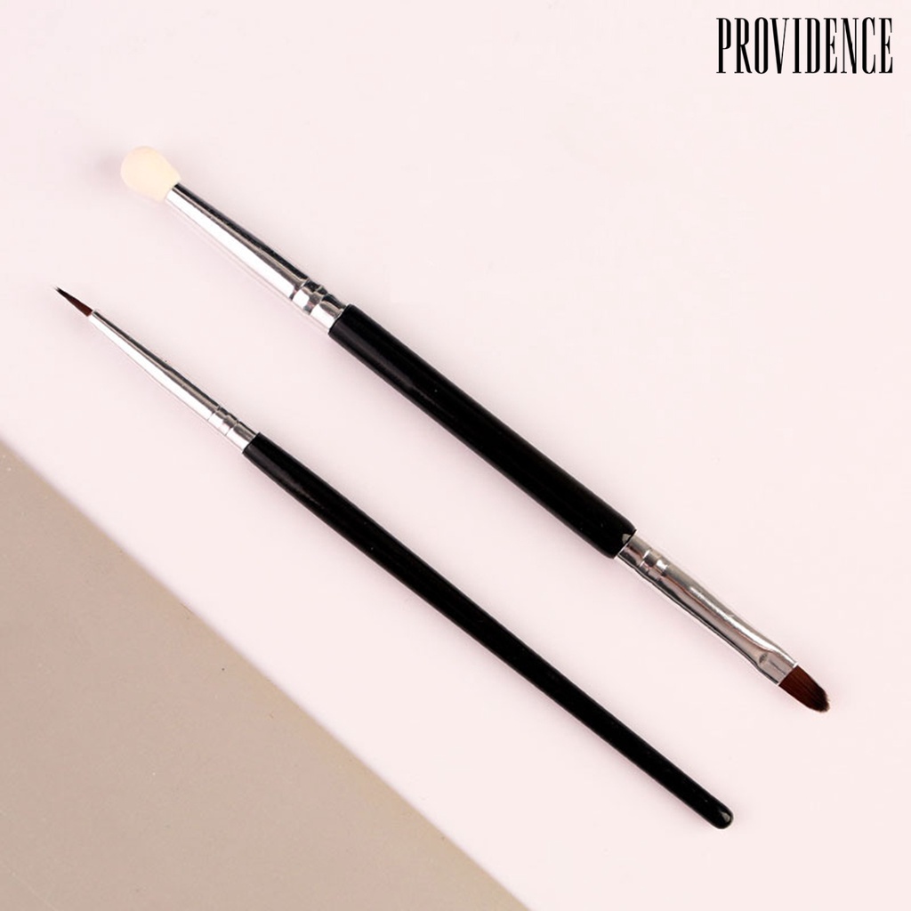 Kuas Concealer Kontur Wajah Kepala Ganda Multifungsi Dapat Digunakan Kembali Untuk Wanita