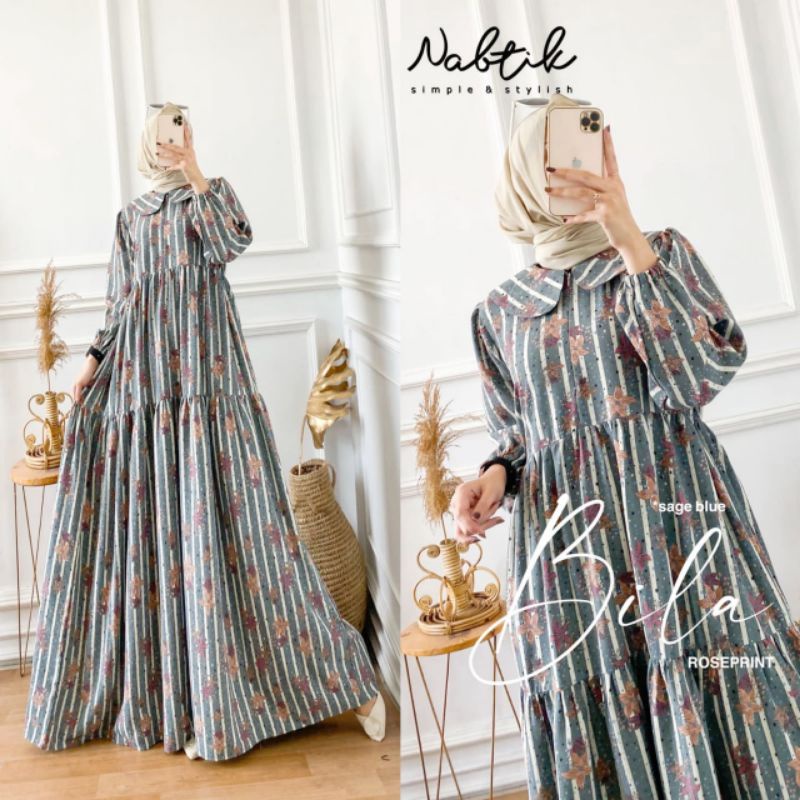Gamis Nabtik Original Gamis wanita syar'i