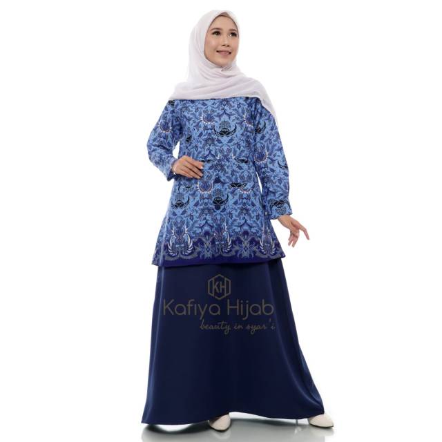 Gamis Batik Korpri Model Setelan Formal Guru Pegawai Negeri Pns Kerja Shopee Indonesia