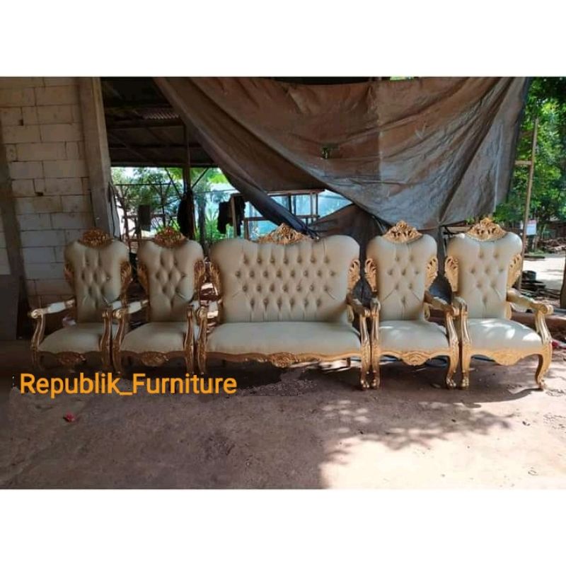 Kursi pelaminan / Kursi pelaminan mewah jepara
