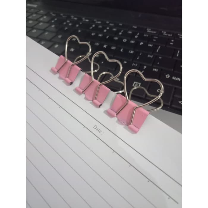

BIRDER CLIP PENJEPIT KERTAS PINK LOVE