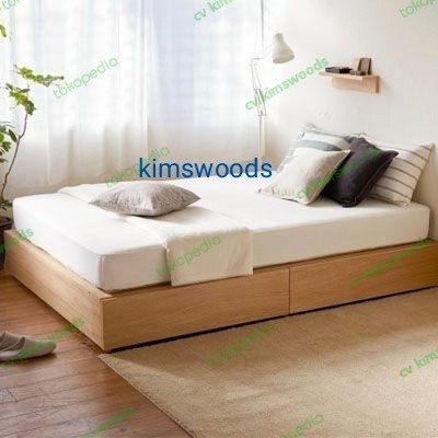 divan laci / tempat tidur minimalis