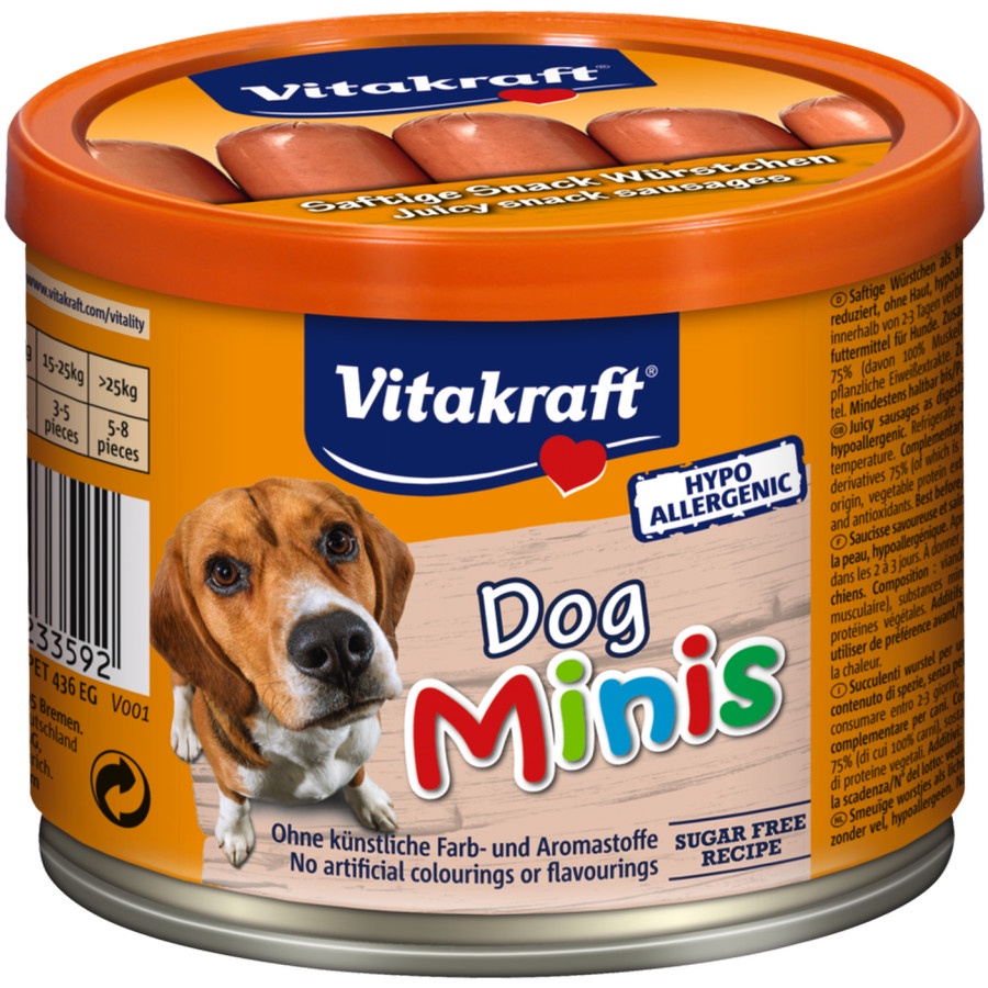 VITAKRAFT DOG MINIS (CHICKEN) 120GR