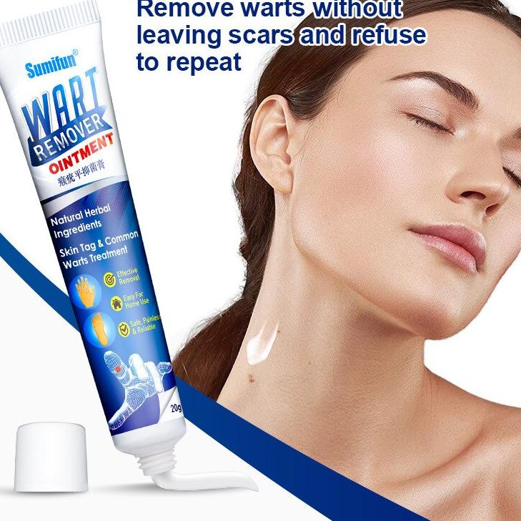 ♣ ORIGINAL Skin Tag Remover SUMIFUN Wart Remover Ointment | Penghilang Tahilalat ✲