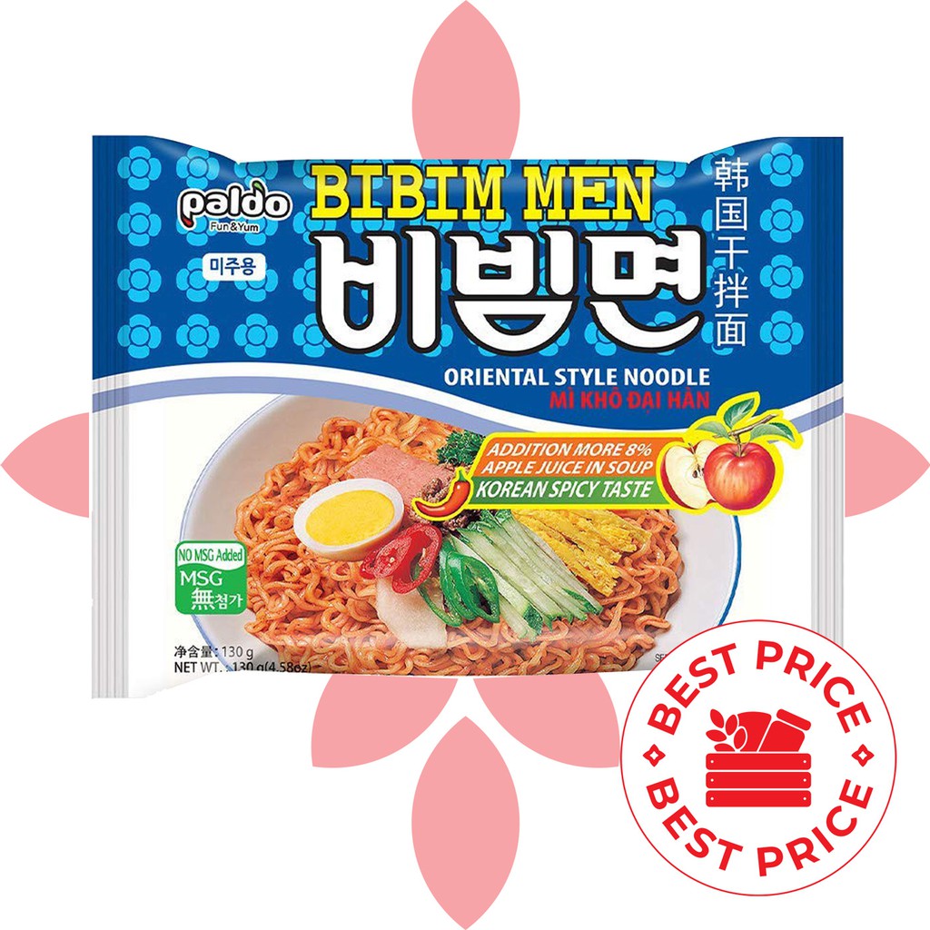 PALDO - BIBIMMEN / BIBIM MEN - 130 GR (MIE INSTAN KOREA)