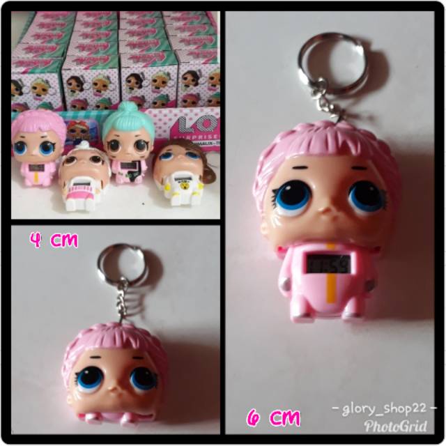 Gantungan kunci jam/gantungan jam LOL/jam LOL/gantungan kunci jam LOL/aksesoris anak/aksrsoris murah