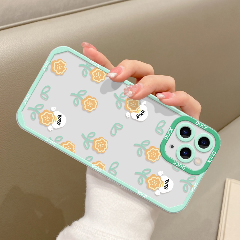 Casing TPU iPhone 11 12 13 Pro Max X XR XS Max 13 12 Mini 7 8 Plus SE 2020 SE 2022 Motif Kartun Angel Eye