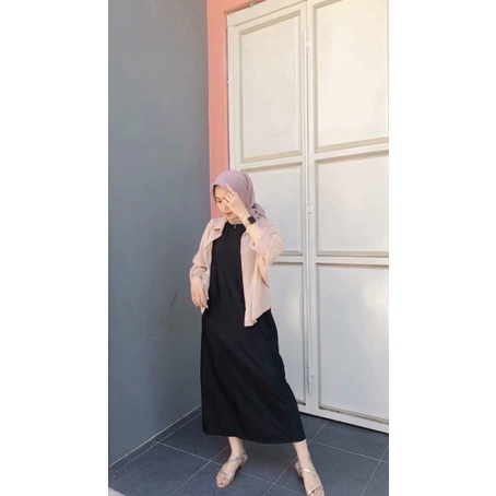 Zava Batwing Basic Outer Atasan Wanita-Zava - Milk Choco