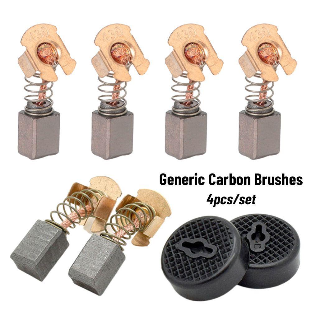 Populer 4pcs/set Mini Bor Baru Power Alat Aksesoris Rotary Tool Generik Carbon Brushes