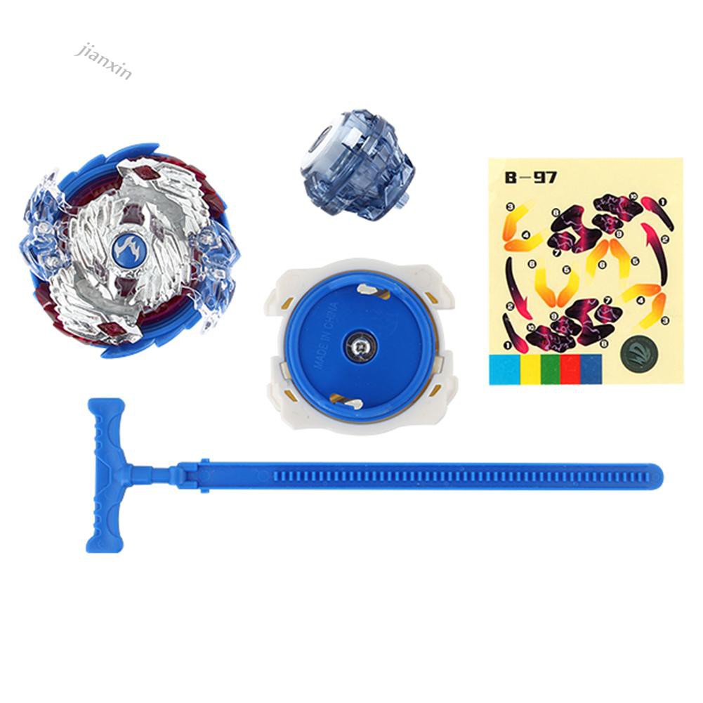 [Jianxin] B97 Nightmare Longinus Ds Blend Burst Beyblade Left Spinning Tops with Launcher