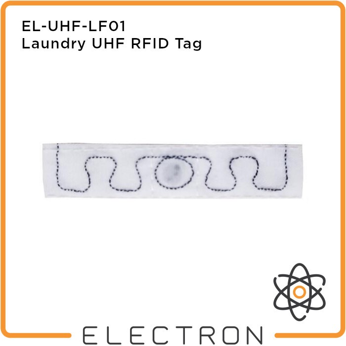 EL-UHF-TLF01 UHF RFID Laundry Tag Flexible Fabric Kain Pakaian