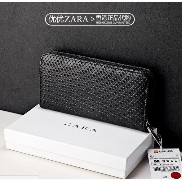 Dompet wanita Zara original import from Hongkong - Hitam