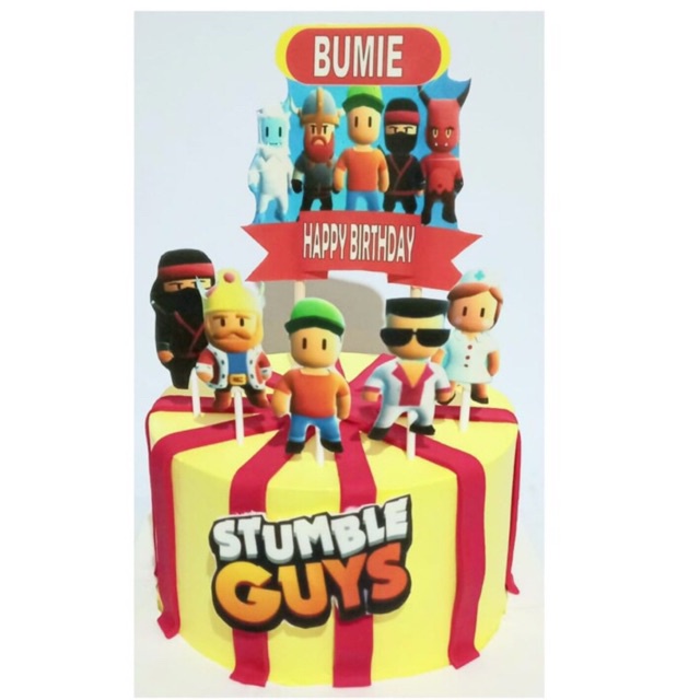 

Cake Stumble Guys/kue ulang tahun sumble guys/kue ultah stumble guys/Stumble Guys/kue tema stumble guys/stumble guys cake/kue ultah karakter stumble guys/stumble guys