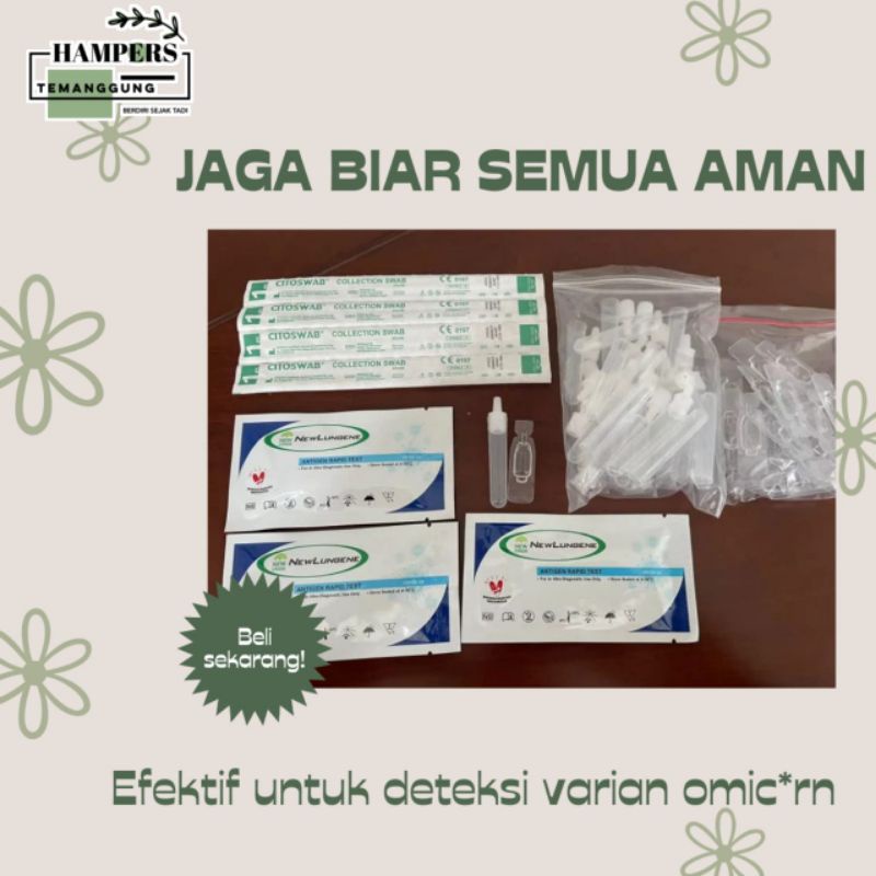 Rapid Antigen alat test covid2019 via hidung