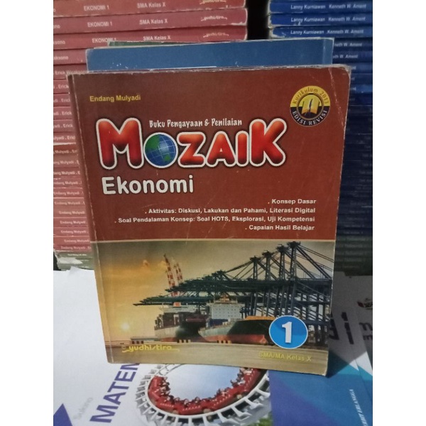 buku mozaik ekonomi kelas 10 SMA Yudhistira
