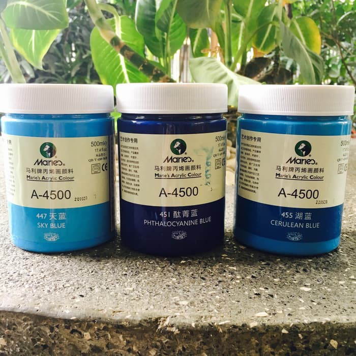 

Jual Maries Acrylic Paint 500ml Cat Maries Akrilik 500ml Diskon