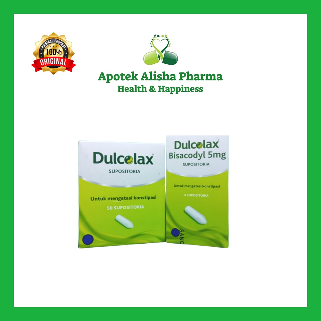 Dulcolax Supp Anak/Dewasa 1pcs-Dulcolax Supositoria Obat Pencahar Melancarkan Konstipasi Sembelit Susah BAB Anak dan Dewasa/Dulcolax Supp Children/Adult/Dulcolak/Dulkolak Supp