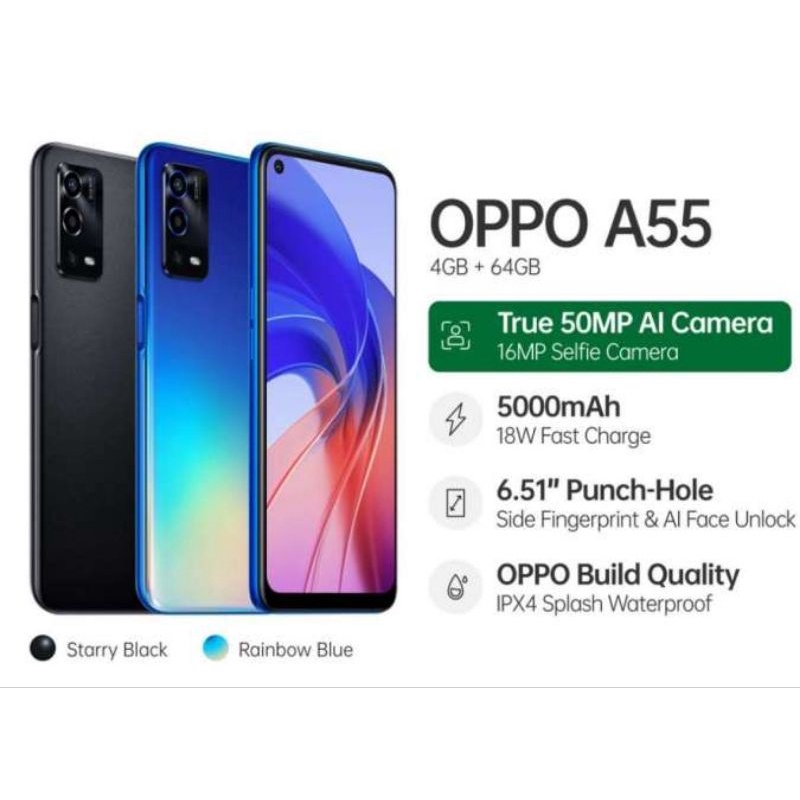 OPPO A55 4GB/64GB