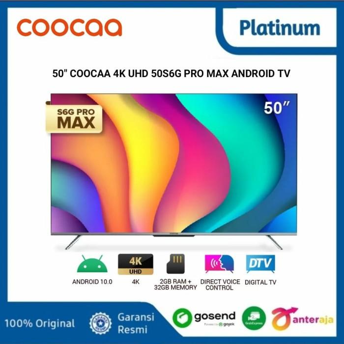 COOCAA 50S6G PRO MAX - Android Digital TV -Far Field Voice Control