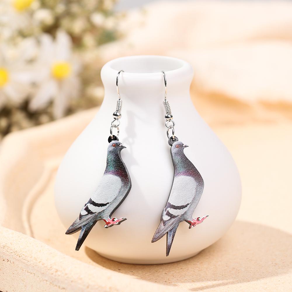 Anting LILY Bird Wanita Cewek|Earbob Akrilik