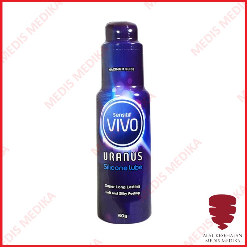 Sensitif Vivo Lubricant Uranus Silicone Lube Pelumas Kondom Silikon