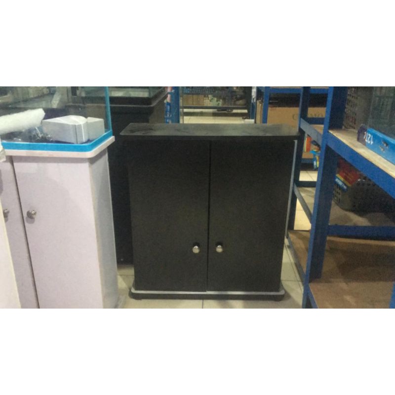 LEMARI RAK MEJA CABINET AQUARIUM 60X30