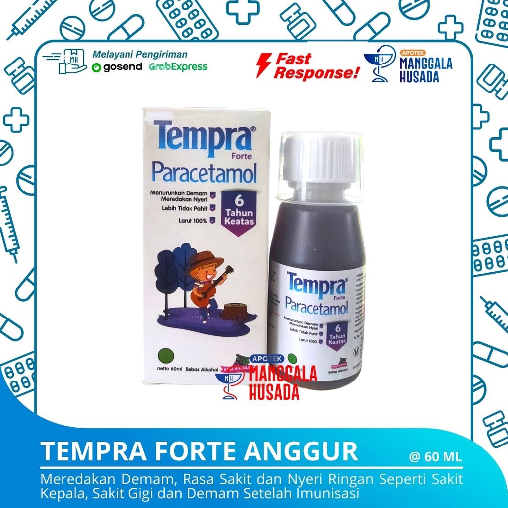 TEMPRA FORTE SIRUP RASA ANGGUR