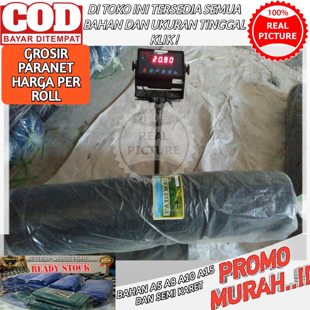 PARANET ROLL PER ROLL KERAPATAN 75% 85% 90%