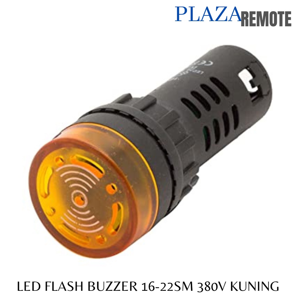 FLASH BUZZER LED ALARM SIGNAL BEEPER AC AD16-22 SM 380V