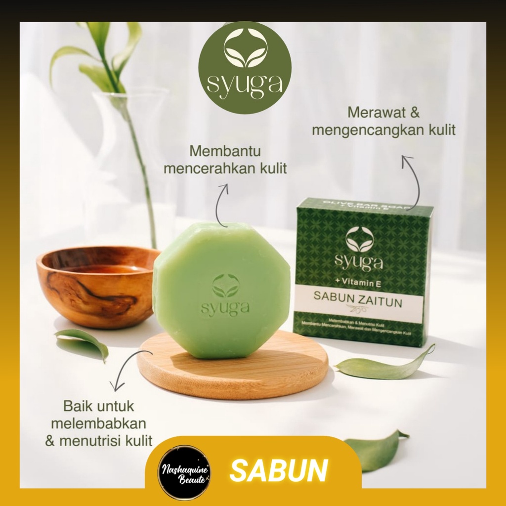 SYUGA Sabun Zaitun + Vitamin E 100gr