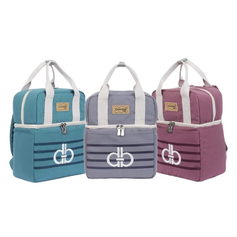 Dialogue cooler bag double container grand series DGC1010 / tas susu 1 tingkat