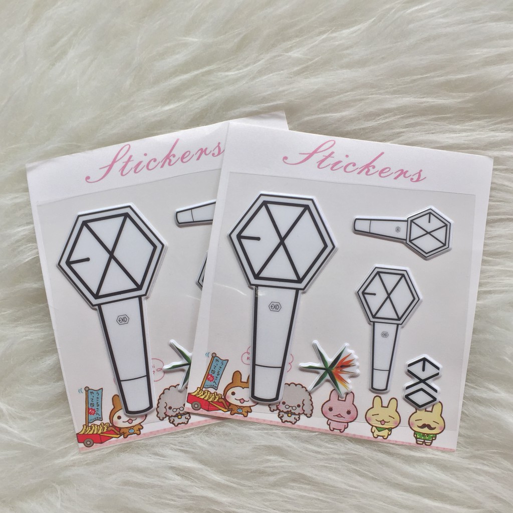 Jual Sticker Timbul Lightstick Exo Shopee Indonesia