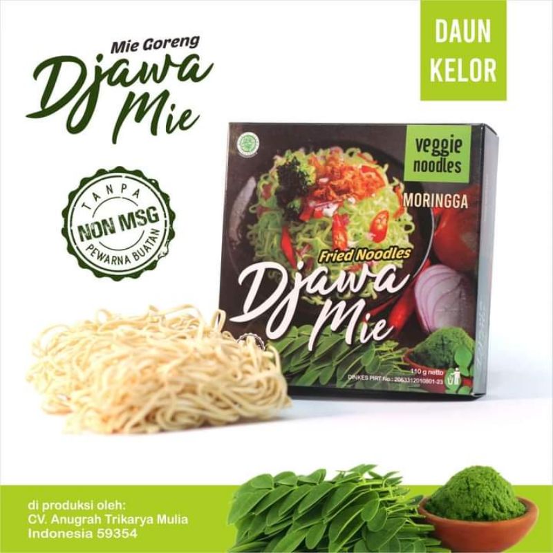 Jawa Mie Djawa Mie Daun Kelor mie sayur