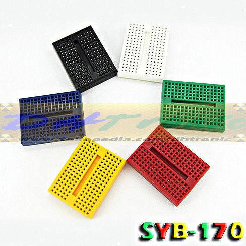 

Project Board Syb-170 Holes ( Breadboard / Bread Board ) 4.7 * 3.5 Cm Dhtron92 Murah
