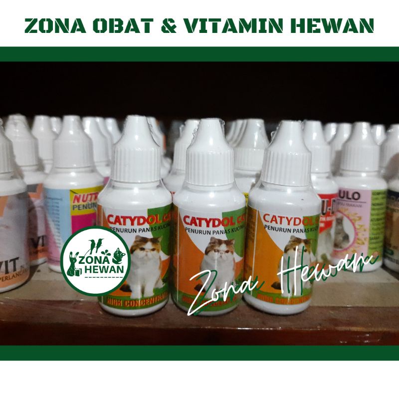 Catydol Obat Demam Kucing / Obat Kucing Demam Catydol