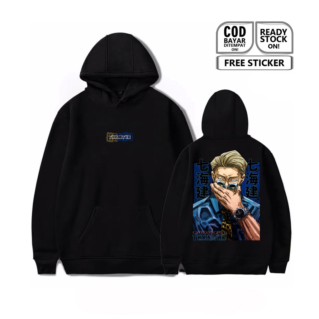 HOODIE JUJUTSU KAISEN KENTO NANAMI MAHITO ANIME MANGA BAJU JEPANG ITADORI GOJO SATORU COSPLAY TM