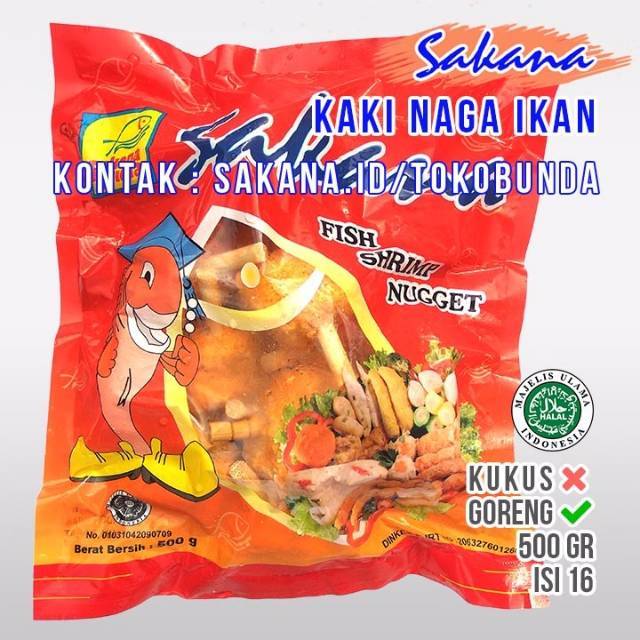 

KAKI NAGA IKAN SAKANA