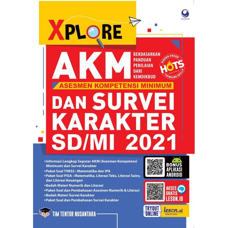 Buku Xplore Akm Asesmen Komptensi Minimum Dan Survei Karakter Sd Mi 2021 Shopee Indonesia