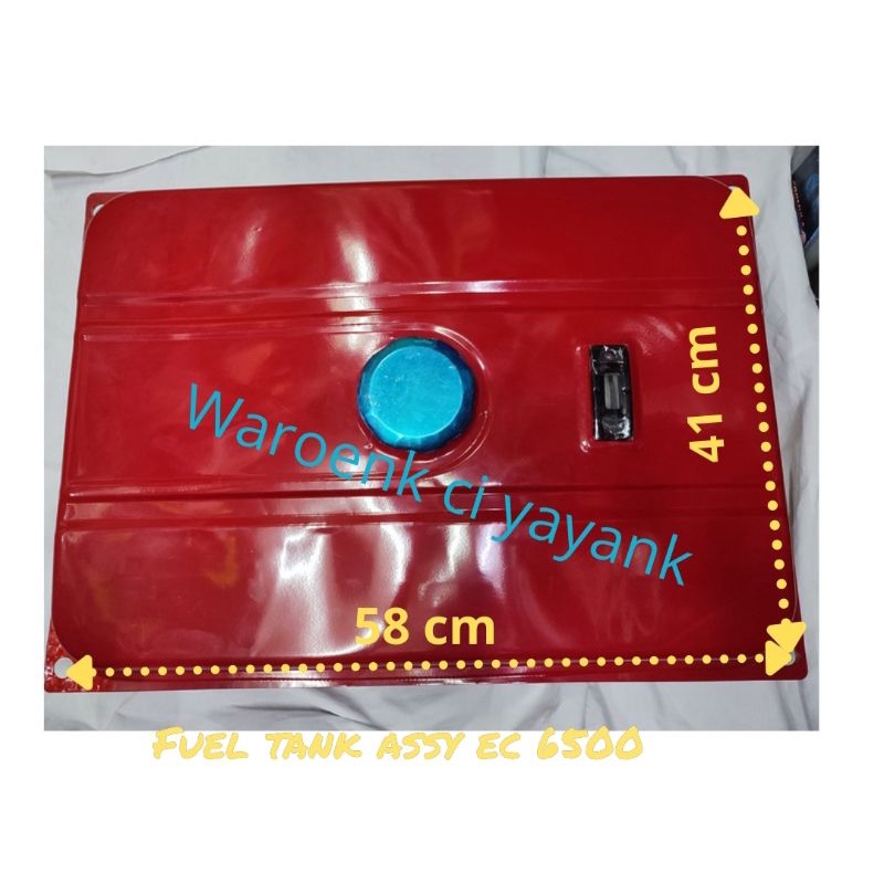 Fuel Tank Assy / Tangki Genset EC 6500 Jenset 5000-8000 WATT