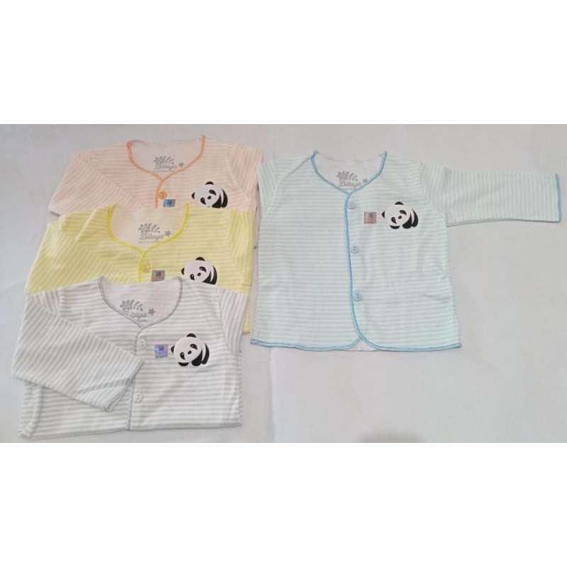 Set baju bayi panjang/pendek/singlet panda