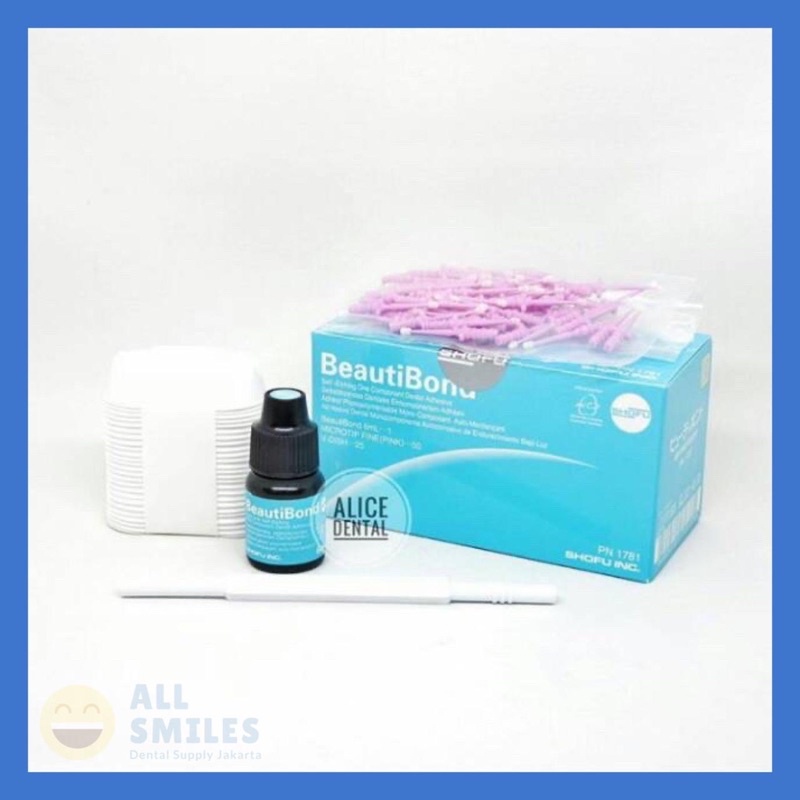 Beautibond generasi 7 / bonding resin komposit / dental composite adhesive etsa primer tambal gigi