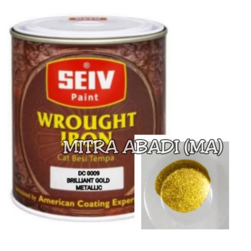 

CAT MINYAK SEIV GOLD METALLIC (DC 09) / CAT BESI TEMPA 1KG