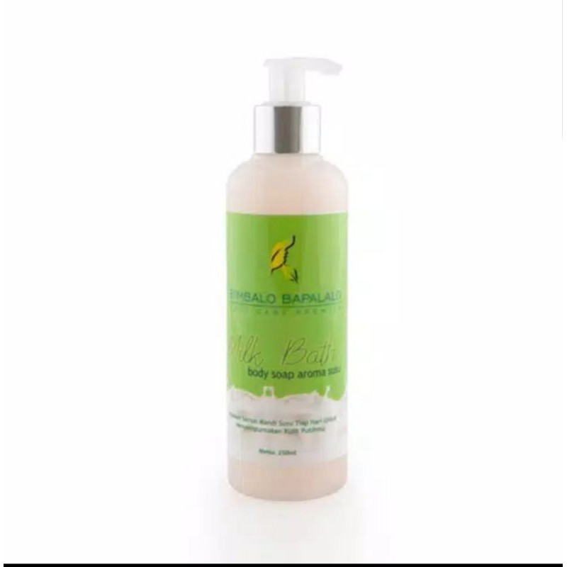 Bimbalo Bapalalo Skincare Milk Bath Premium Sabun Pemutih Kulit Badan (250ml)