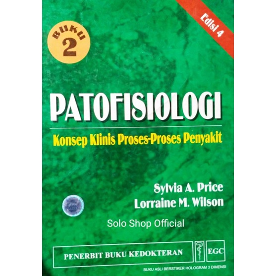 Patofisiologi Buku 2 Edisi 4 Konsep Klinis Proses Proses Penyakit Sylvia Price Lorraine Wilson EGC