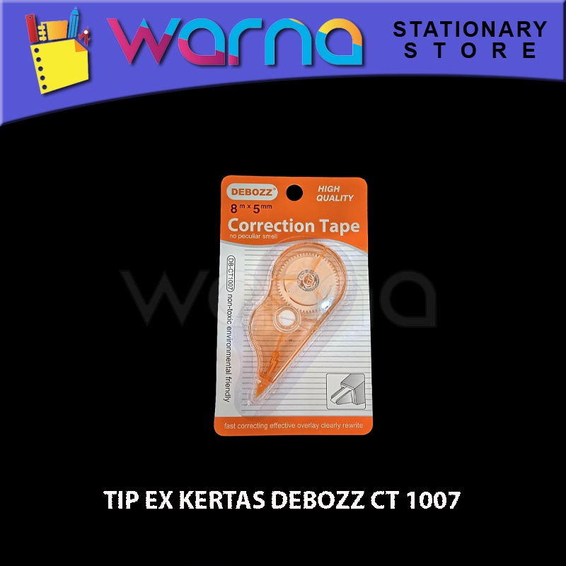 

TIP EX KERTAS DEBOZZ CT 1007