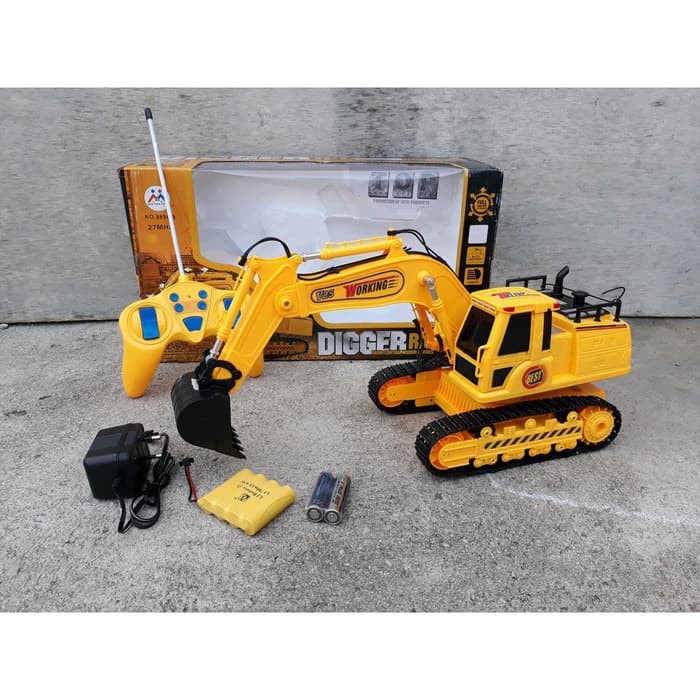 Mainan Anak Remote Control beko - RC Digger Excavator Beko 360