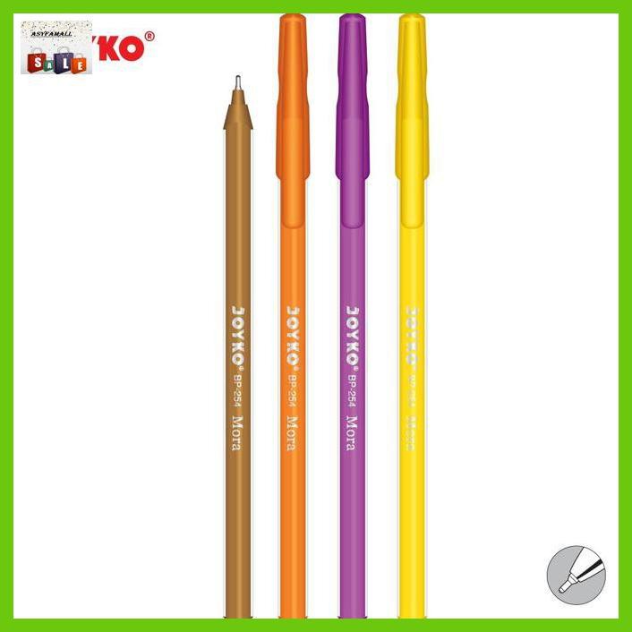 

Silutala- Ball Pen Pulpen Pena Joyko Bp-254 Mora 0.7 Mm 1 Box 12 Pcs -Ori.