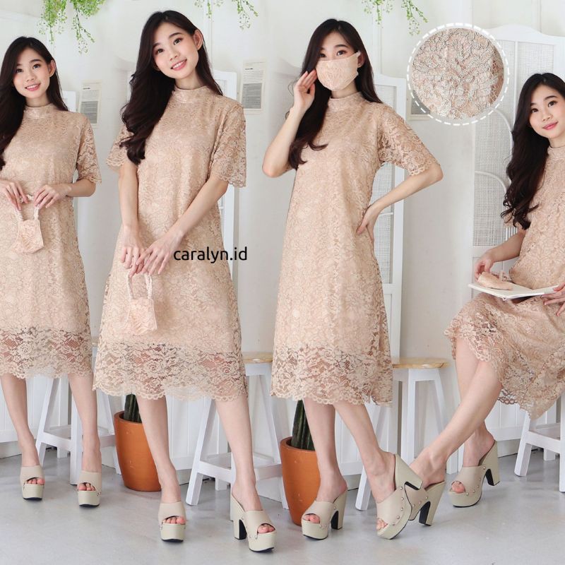 DRESS BRUKAT PESTA KONDANGAN LOLI